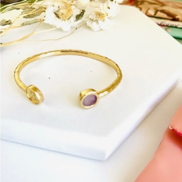 Les Néréides Stone And Bee Good Luck Token Bracelet Size of small - Picture 4 of 6